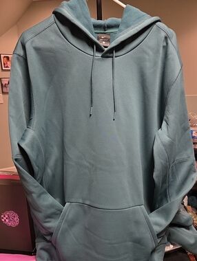 Nike Men’s Teal Hooded Pullover Sweatshirt